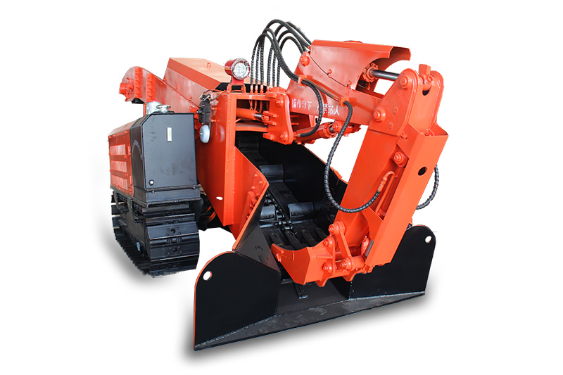 120型履帶刮板煤礦用扒渣機