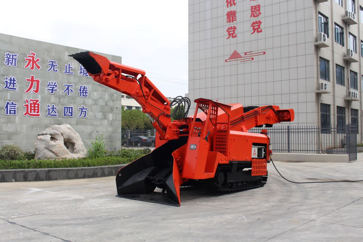 隧道工程老板：用了永力通隧道扒渣機，工期提前了