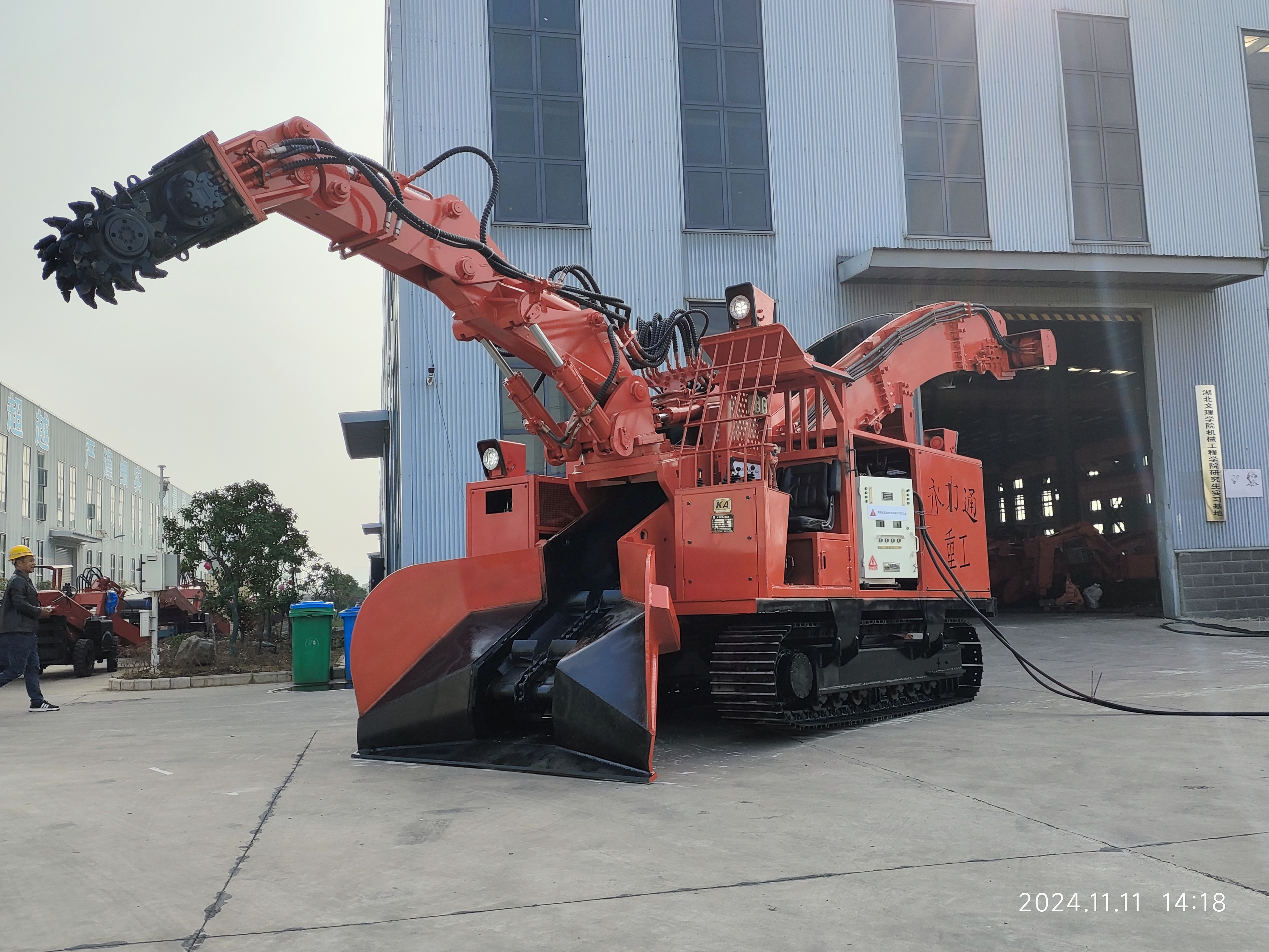 兩種輸送方式任選，永力通礦用扒渣機滿足不同工況