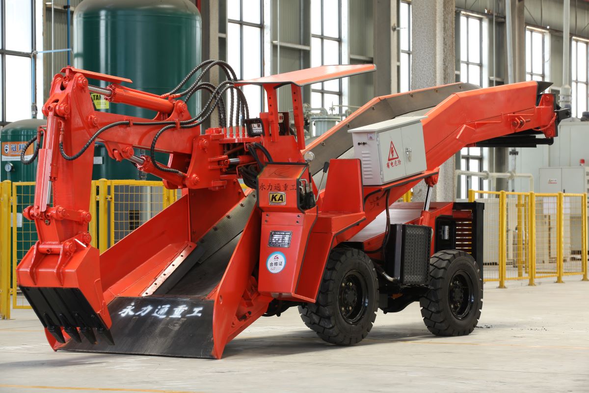 永力通斜井扒渣機，從設計到出廠，層層把關